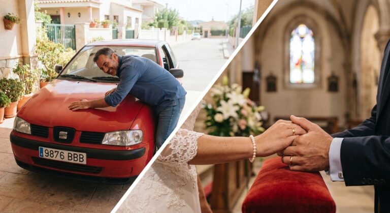 duración matrimonio contra duración con el coche